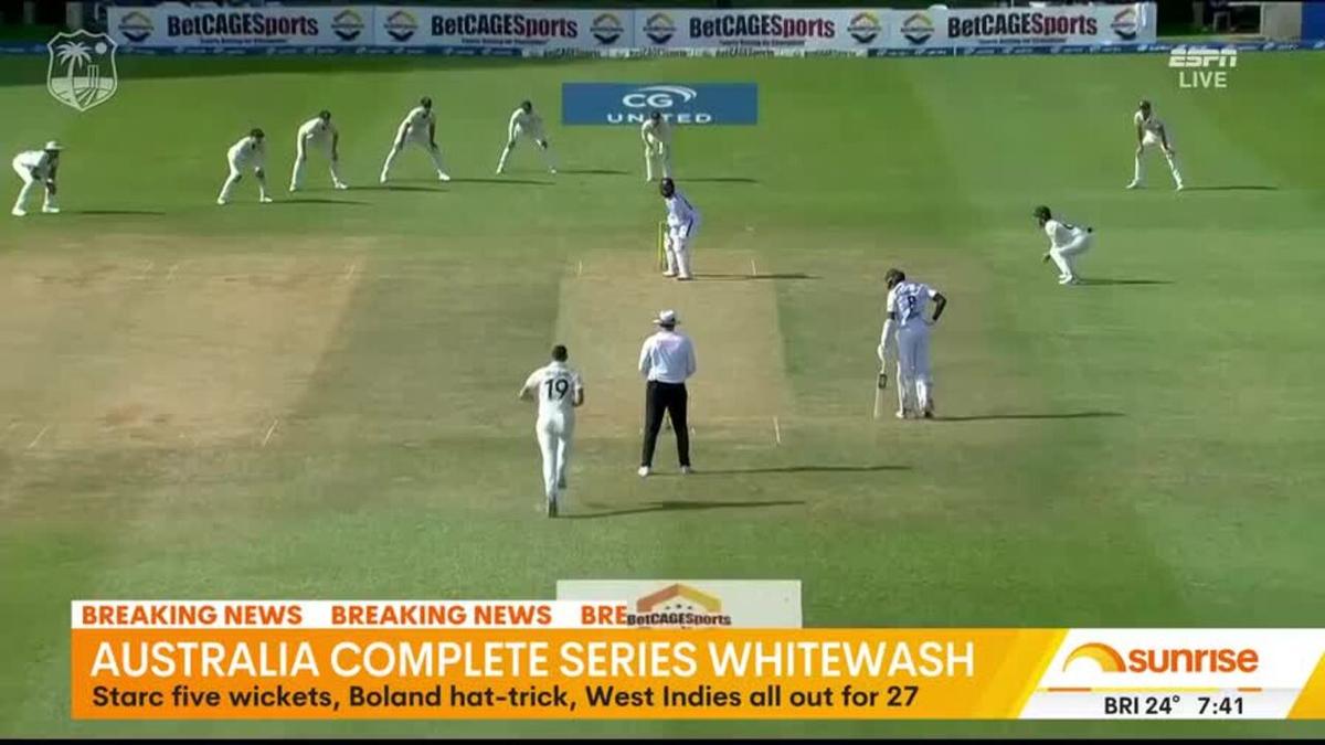 Mitchell Starc dominates, Scott Boland takes hat-trick as - Main Image