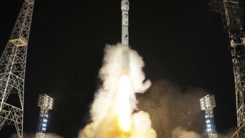 North Korea launched the satellite in June, saying it successfully entered orbit. (AP PHOTO)