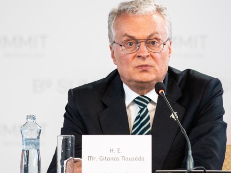 Lithuanian President Gitanas Nauseda