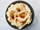 Brown-butter mashed potatoes. Browning a little butter goes a long way to making a Thanksgiving staple all the better. Food styled by Samantha Seneviratne. (Linda Xiao/The New York Times)