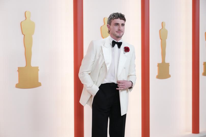 FILE  Paul Mescal, nominated for best actor in a leading role for Aftersun, arrives before the 95th Academy Awards at the Dolby Theatre in Los Angeles, March 12, 2023.  They all made us talk: about what we wear, how we live and how we express ourselves. (Jutharat Pinyodoonyachet/The New York Times)