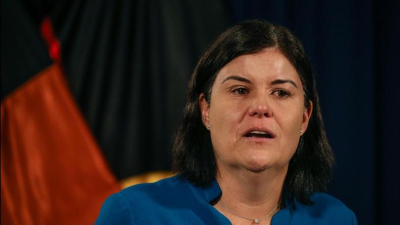 An emotional Northern Territory Chief Minister Natasha Fyles has called time on her leadership.