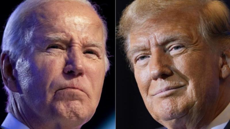 President Joe Biden and Donald Trump.