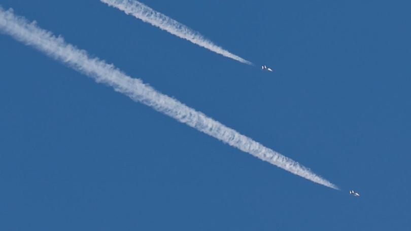 Israeli forces are said to have killed a senior Hezbollah commander in a strike on Lebanon. (EPA PHOTO)