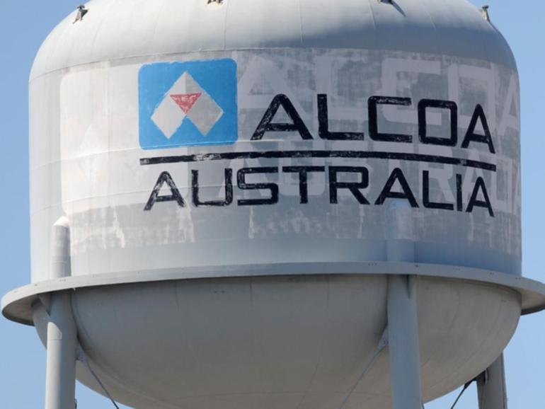 Alcoa will phase out production at its Kwinana refinery in WA, with hundreds of jobs to go. (Joe Castro/AAP PHOTOS)