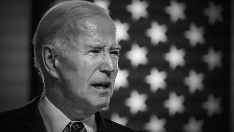 President Joe Biden delivers his first campaign speech of 2024, in which he warns the nation against the threat he and his campaign believe former President Donald Trump poses to democracy, near Valley Forge, Pa., Jan. 5, 2024. “Mr. Biden’s address performed a crucial civic service, not only by channeling the public’s revulsion at a flagrant narcissist who won’t take no for an answer, but also by forthrightly stating just what could happen to the United States if that narcissist wins again,” writes New York Times columnist Jesse Wegman. (Mark Peterson/The New York Times)