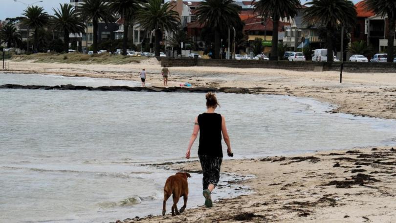 Victorians living along the coast could face inundation by 2100 due to rising sea levels. (Luis Enrique Ascui/AAP PHOTOS)