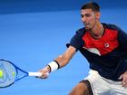 Alexei Popyrin has been drawn to face a fellow Aussie in the first round of the Australian Open. (Jono Searle/AAP PHOTOS)