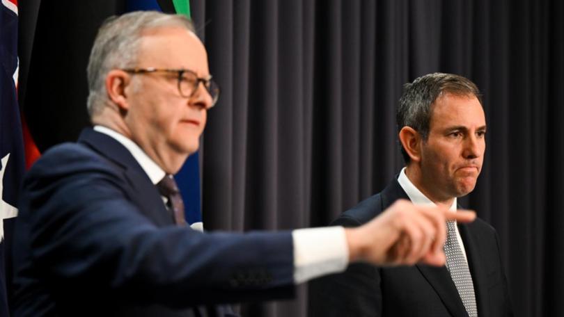 Prime Minister Anthony Albanese says the stage three tax cuts will go ahead on July 1. (Lukas Coch/AAP PHOTOS)