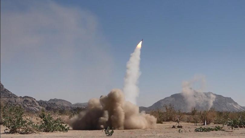 Houthi rebels in Yemen have been attacking ships in the Red Sea it says are linked to Israel. (EPA PHOTO)