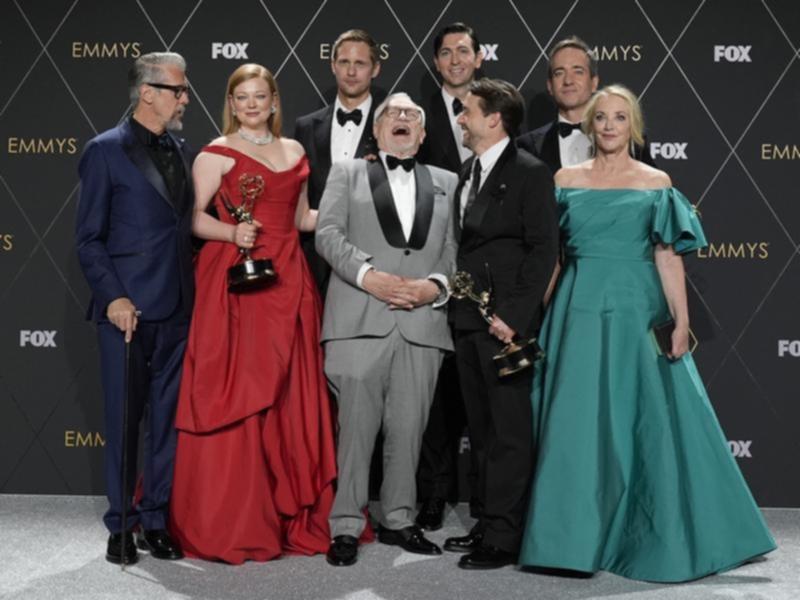 The cast of Succession