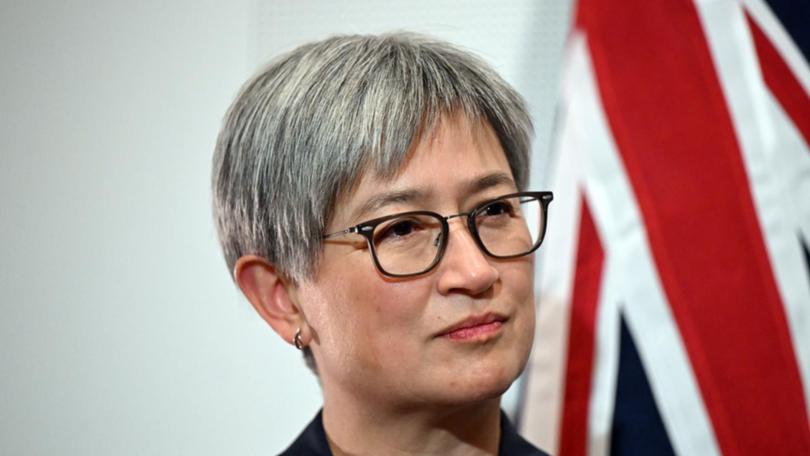 Foreign Minister Penny Wong has held talks with her counterpart in Jordan, Ayman Safadi.