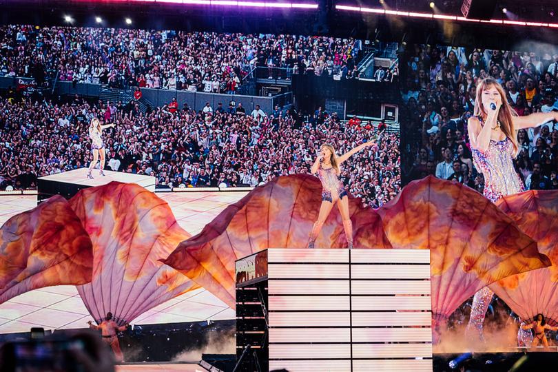 Taylor Swift performs at MetLife Stadium in East Rutherford, N.J., May 26, 2023.