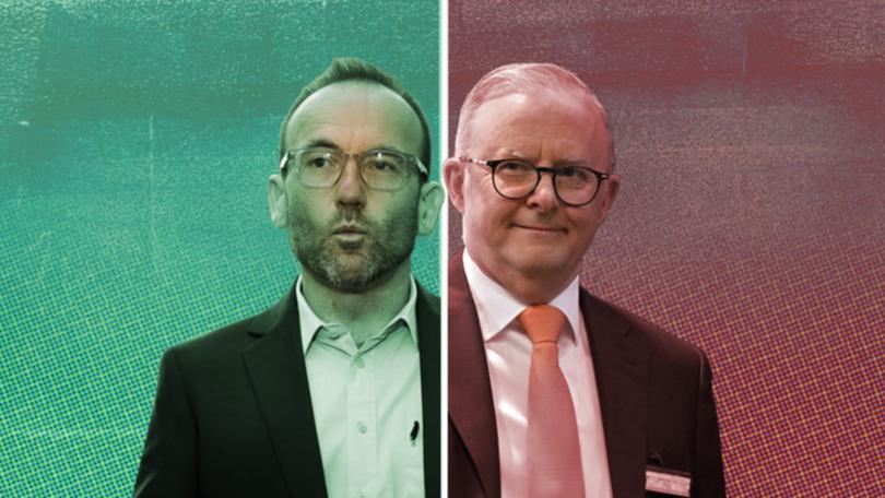 Greens leader Adam Bandt looks set to go to war with PM Anthony Albanese over his overhauled tax cut plan.