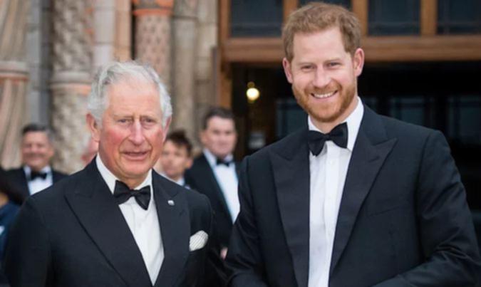 Prince Harry and King Charles