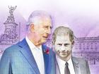 Estranged royal Prince Harry is rushing back to the UK to be with his father King Charles.