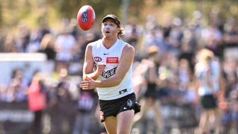 Collingwood have responded to the criticism of Nathan Murphy's return to training from concussion. 