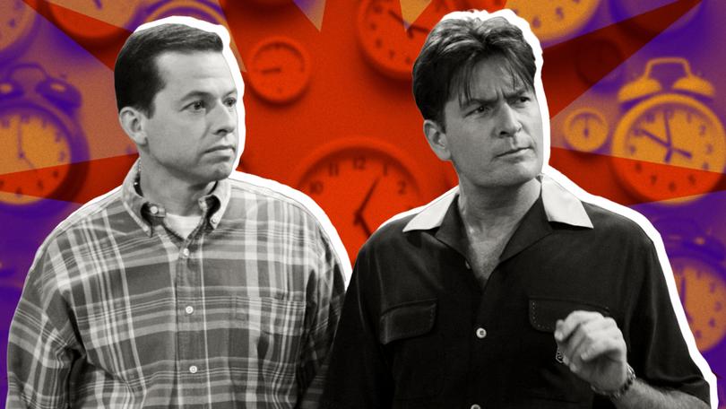 When Two and a Half Men was at the height of its cultural relevance, it was already cringe. 