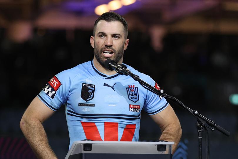 James Tedesco’s tenure as NSW Origin captain has not been confirmed by new coach Michael Maguire.