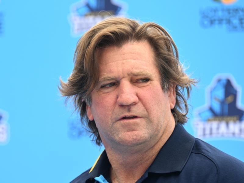 Gold Coast Titans coach Des Hasler (file image)