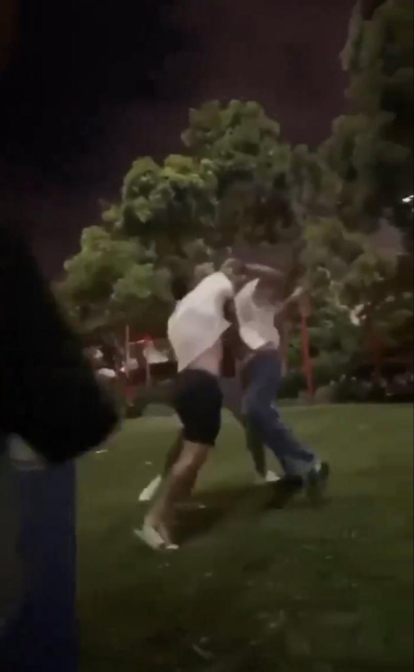 VIDEO SHOWING ALTERCATION BETWEEN BRISBANE BRONCOS PLAYERS