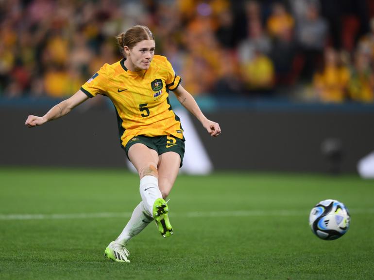 World Cup hero Cortnee Vine has withdrawn from the Matildas’ qualifiers next month. (Photo by Justin Setterfield/Getty Images)