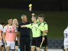 SYDNEY, AUSTRALIA - FEBRUARY 04: Wanderers head coach Marko Rudan protests to the referee after full time during the A-League Men round 15 match between Macarthur FC and Western Sydney Wanderers at Campbelltown Stadium, on February 04, 2024, in Sydney, Australia. (Photo by Mark Metcalfe/Getty Images)