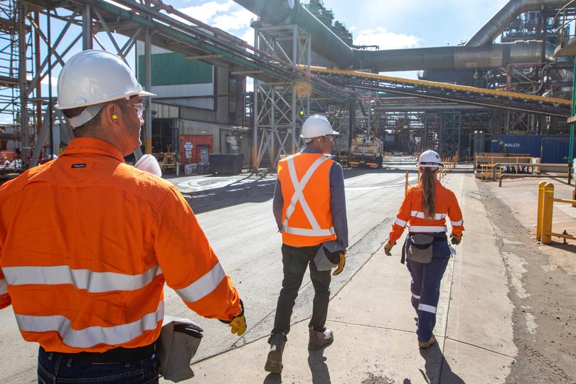 BHP Nickel West offered a walking tour of its Kalgoorlie Nickel Smelter for selected guests on Friday.