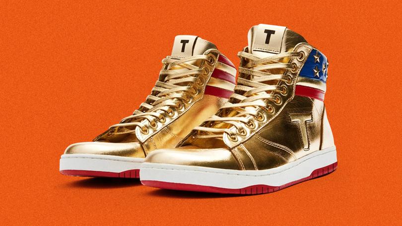It’s tempting to dismiss Donald Trump’s gold sneakers as all flash and marketing with little substance but don’t be fooled.