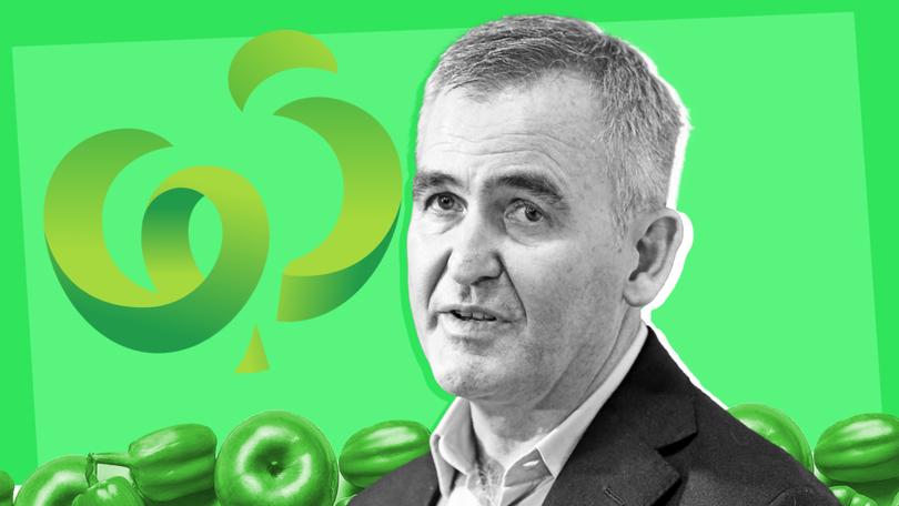 Woolworths boss Brad Banducci has stepped down.