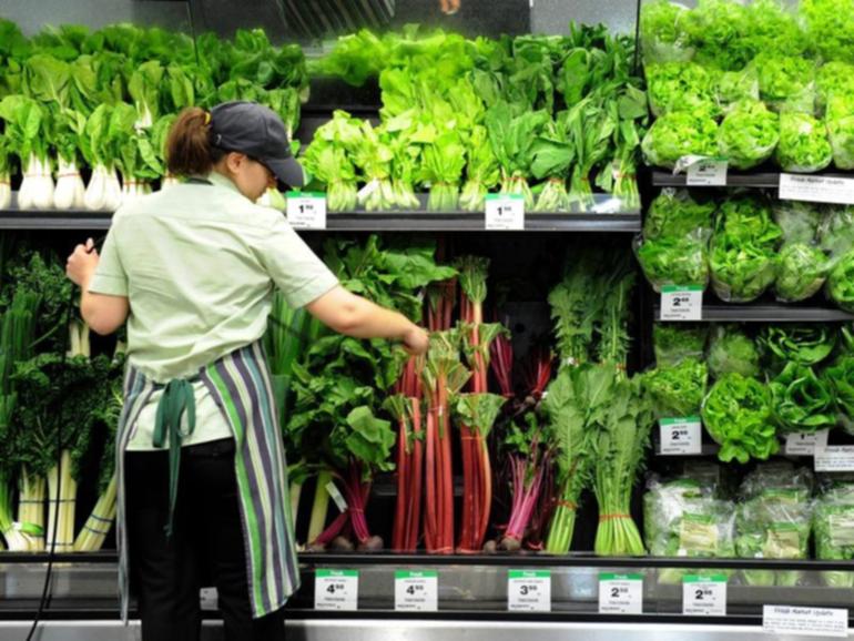 Demand for fruit and vegetables and meat were up due to lower prices and greater availability.