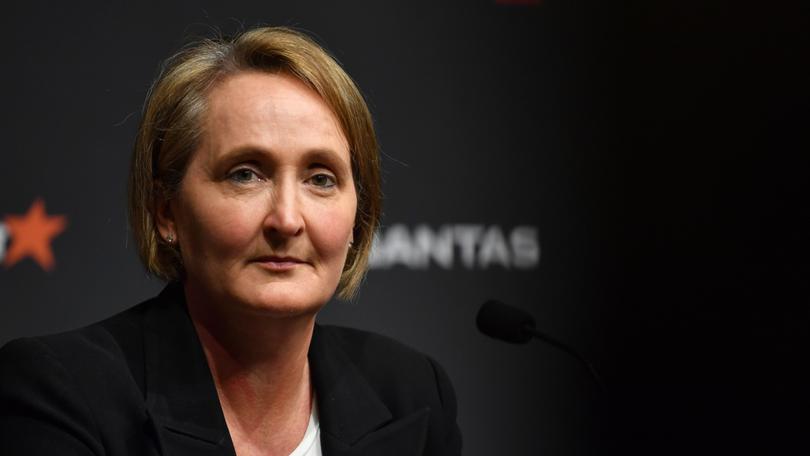 Qantas chief executive Vanessa Hudson raked in a $1.2 billion profit. 