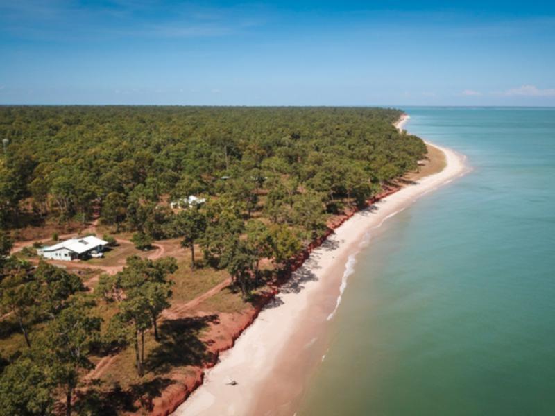 An aerial view of Pitjamirra on Melville Island.