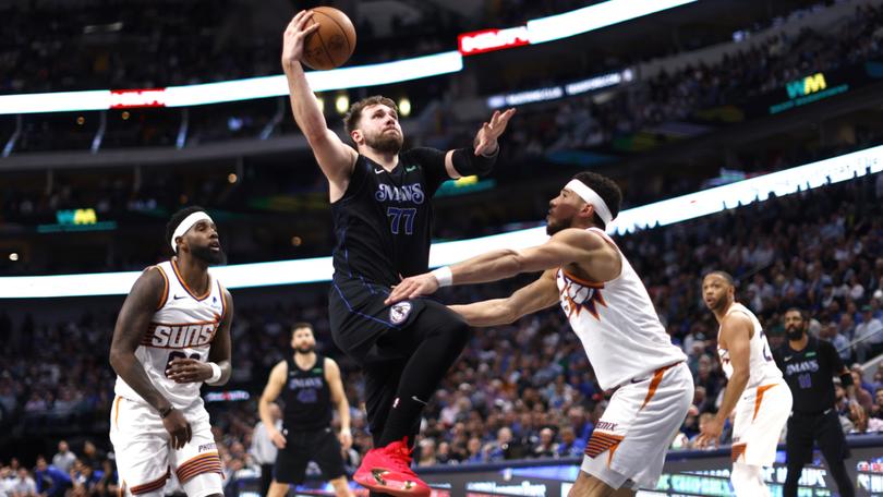 Luka Doncic on the rampage for the Dallas Mavericks.