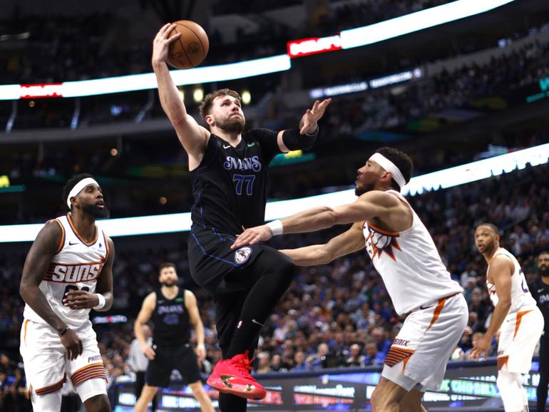 Luka Doncic on the rampage for the Dallas Mavericks.