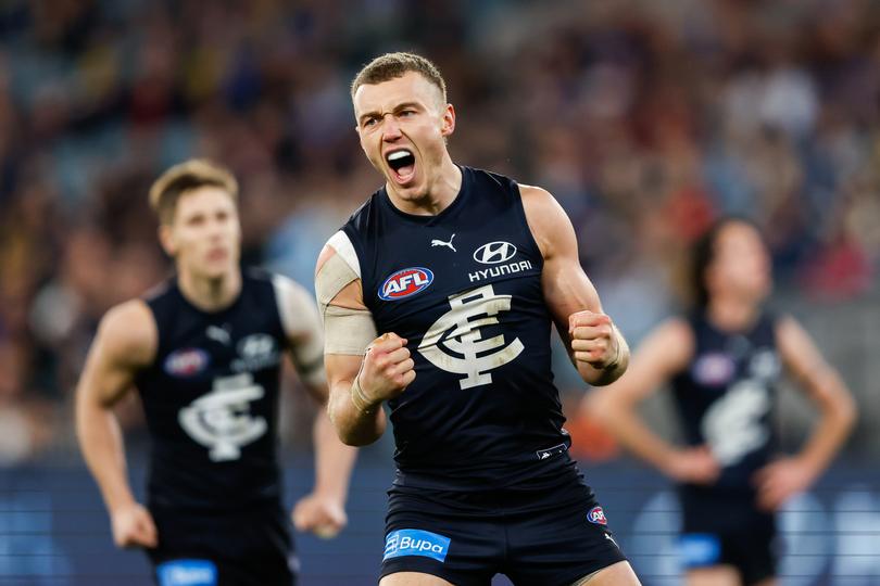 Patrick Cripps is the reigning Brownlow medallist.