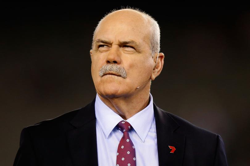 Leigh Matthews looks on during the 2014 AFL round 01 match between the Collingwood Magpies and the Fremantle Dockers at Etihad Stadium, Melbourne on March 14, 2014. (Photo: Michael Willson/AFL Media)