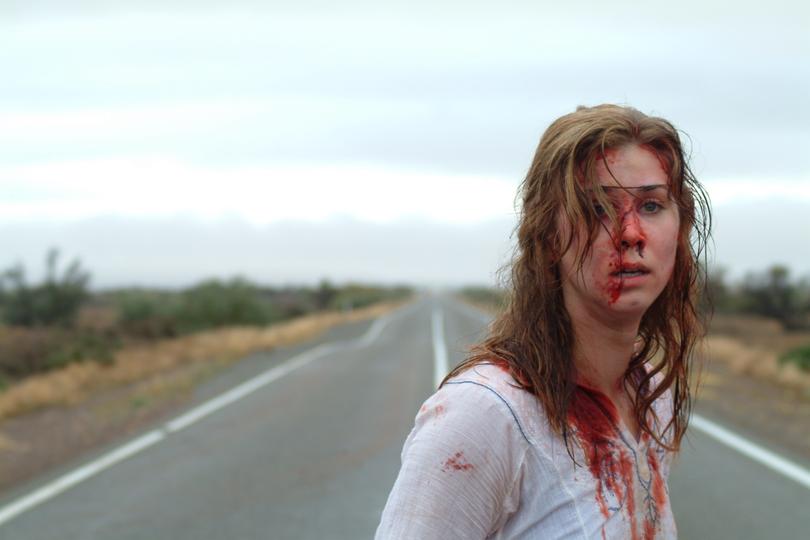 A scene from Wolf Creek.