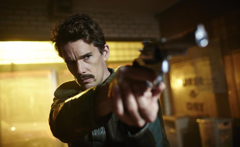 New Movies - Predestination cover shots.
Ethan Hawke