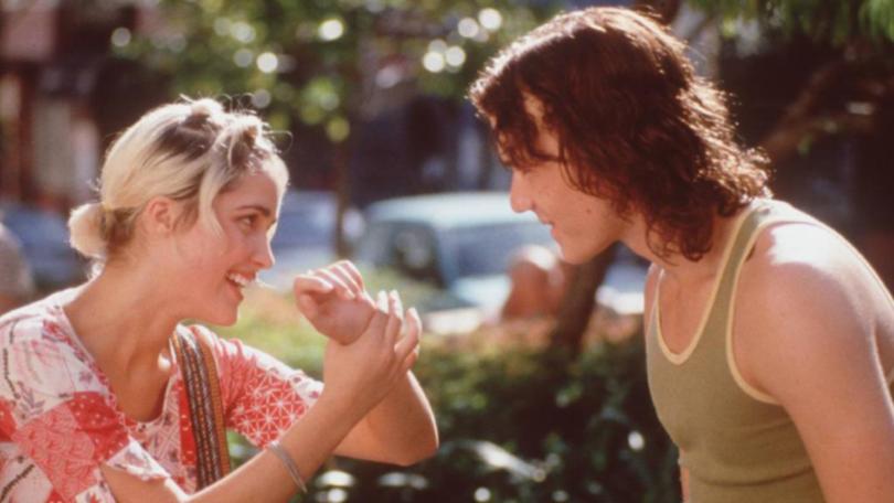 Rose Byrne and Heath Ledger in Two Hands.