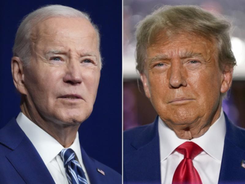 Joe Biden and Donald Trump