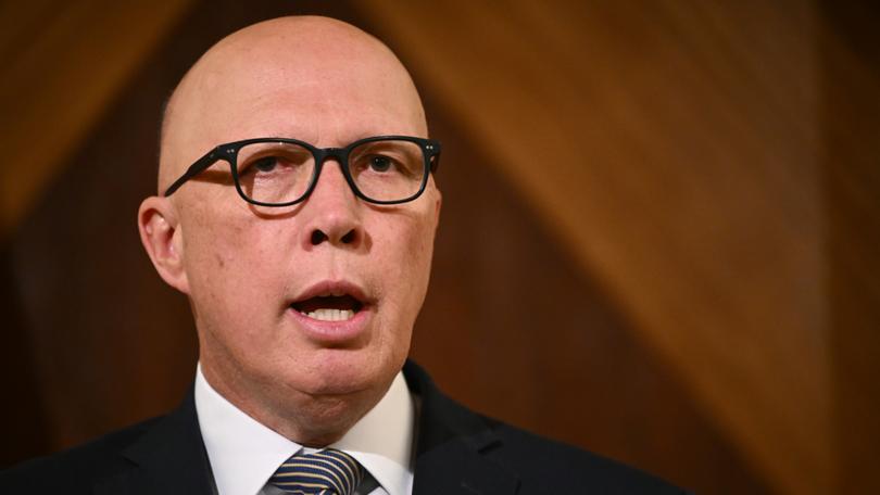 A reluctance to prosecute the Government’s failure on cost of living is a mistake. Pictured: Peter Dutton.