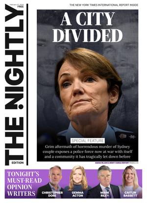 The front page of The Nightly for 27-02-2024