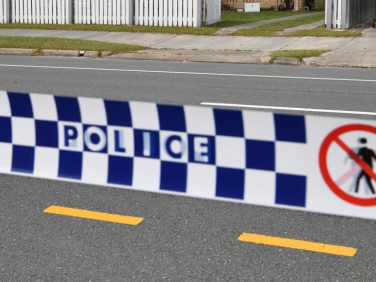 The bodies of a man and woman, both in their 30s, have been found in a home south of Brisbane. (Darren England/AAP PHOTOS)