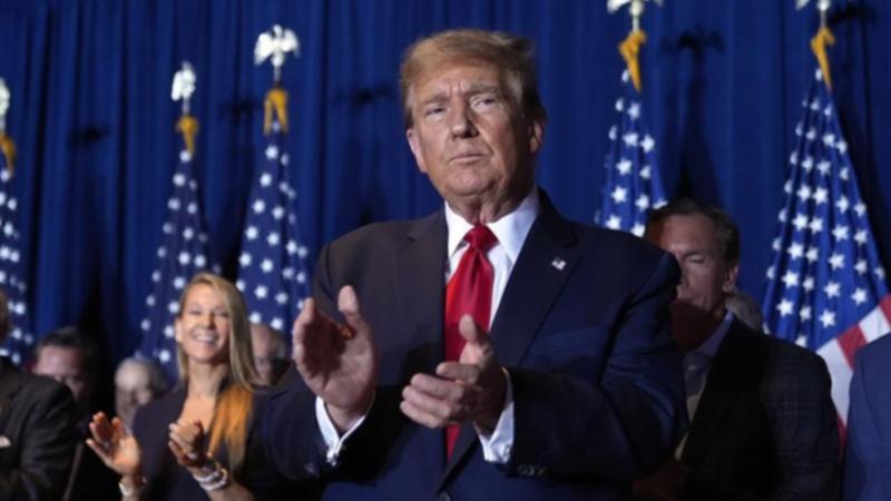 Donald Trump is the frontrunner for the Republican nomination to challenge Joe Biden in November.
