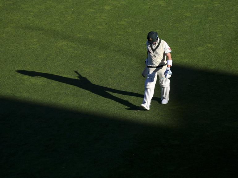 Steve Smith fell for a duck in another poor start at the top of the order.