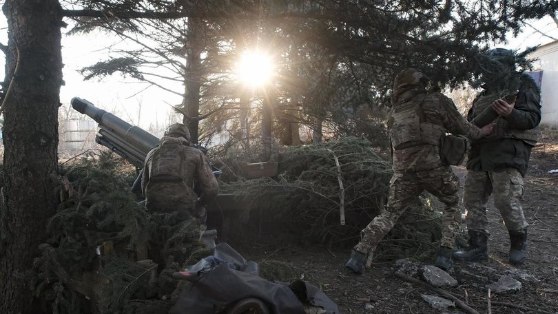 The Ukrainian army says Russian forces are trying to gain territory in the eastern Donetsk region.