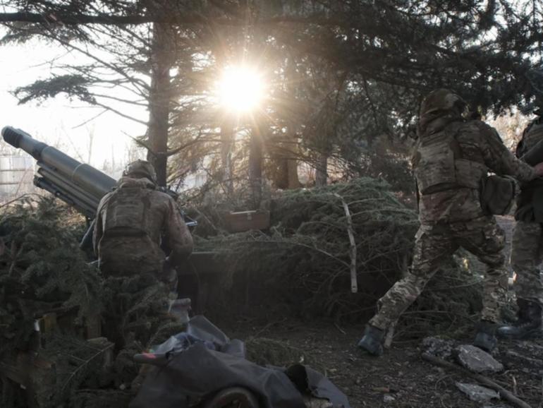 The Ukrainian army says Russian forces are trying to gain territory in the eastern Donetsk region. 