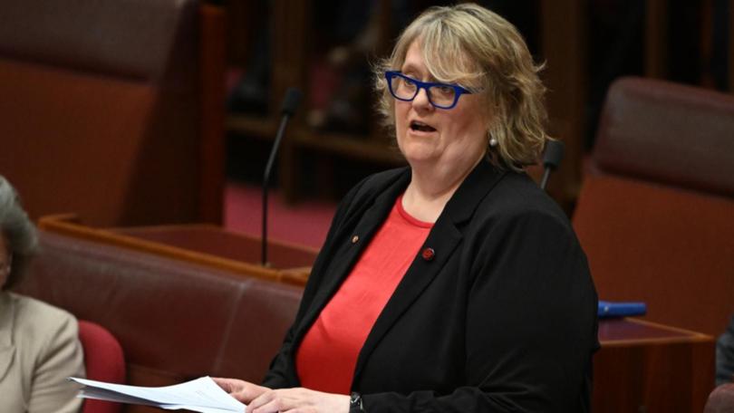 Labor Senator Linda White has died after a health battle. (Mick Tsikas/AAP PHOTOS)