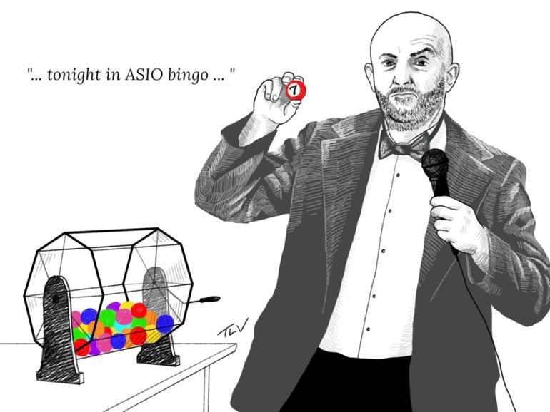 ‘Tonight in ASIO bingo... ‘